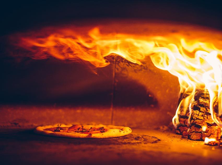 Flame Cooked Pizza
