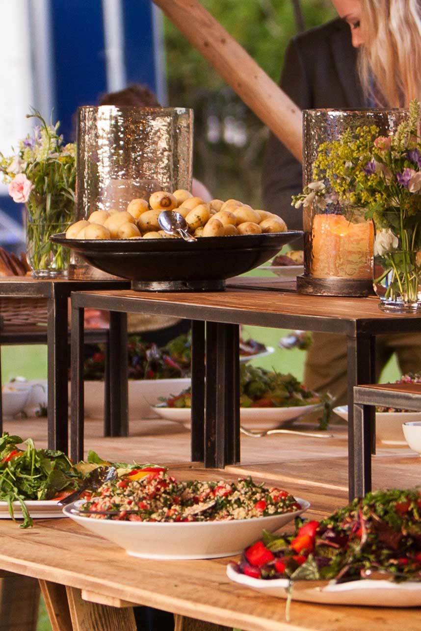 Rent Table Risers in Wood & Metal High