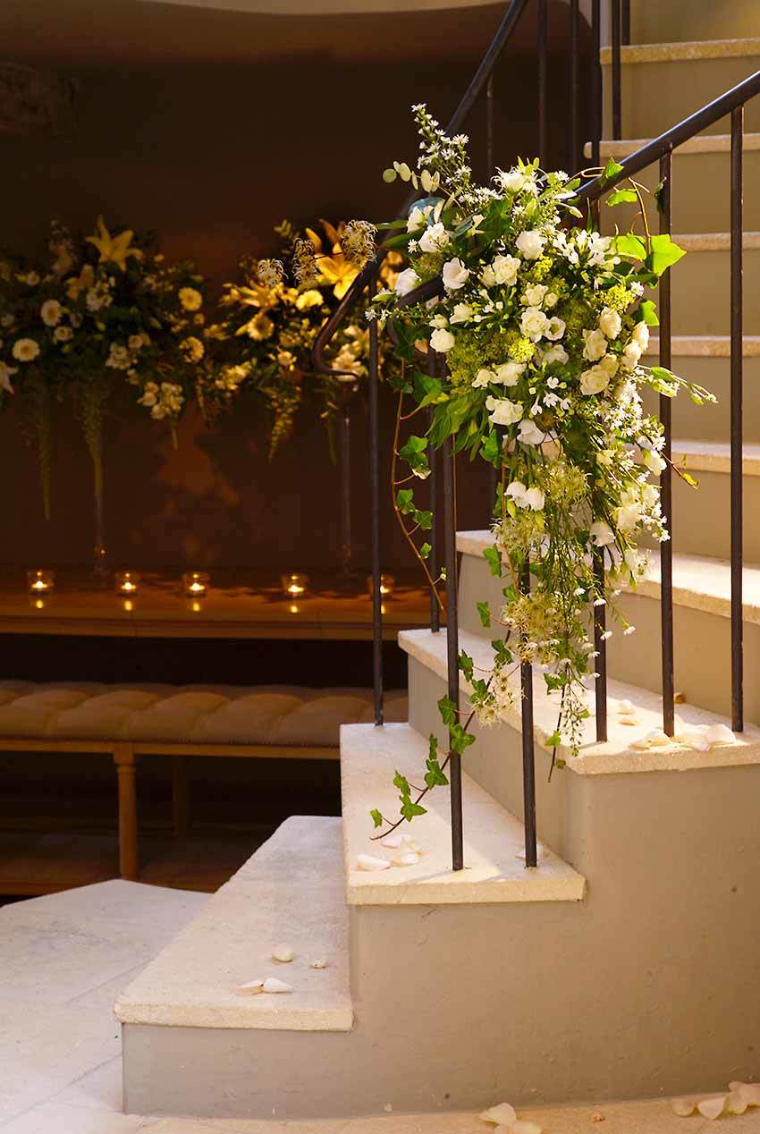 Staircase Flowers