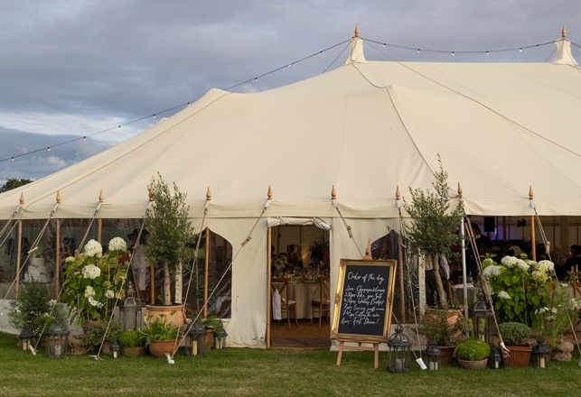 Jon and Holly's Summer Meadow Marquee Wedding
